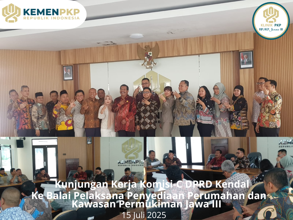 Kunjungan Komisi-C DPRD Kendal ke BP3KP Jawa 3